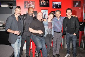 Joey Calveri, Lance Roberts, Joel Blum, Morgan Weed, Jeffrey Schecter and Miquel Jarquin-More-Land @ BroadwayWorld Joey Calveri, Lance Roberts, Joel Blum, Morgan Weed, Jeffrey Schecter and Miquel Jarq Photo