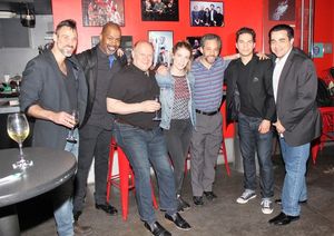 Joey Calveri, Lance Roberts, Joel Blum, Morgan Weed, Jeffrey Schecter, Mike Wartella and Johnny Tammaro @ BroadwayWorld Joey Calveri, Lance Roberts, Joel Blum, Morgan Weed, Jeffrey Schecter, Mike Wartella Photo