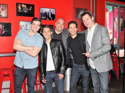 Jonathan Shew, Mike Wartella, Paul Salvatoriello, Miquel Jarquin-Moreland and Kenneth Photo