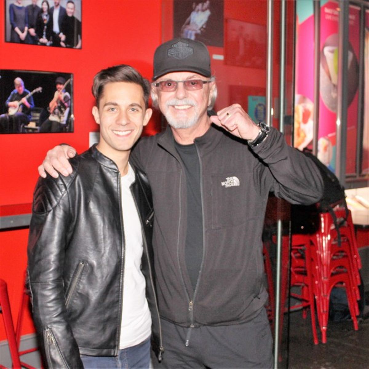 Mike Wartella and Dion DiMucci  at 