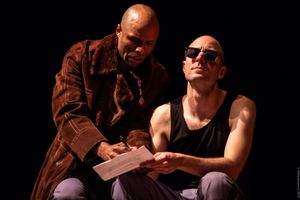 Darian Dauchan and Jon Adam Ross. Photo by Maria Baranova Photography. Photo