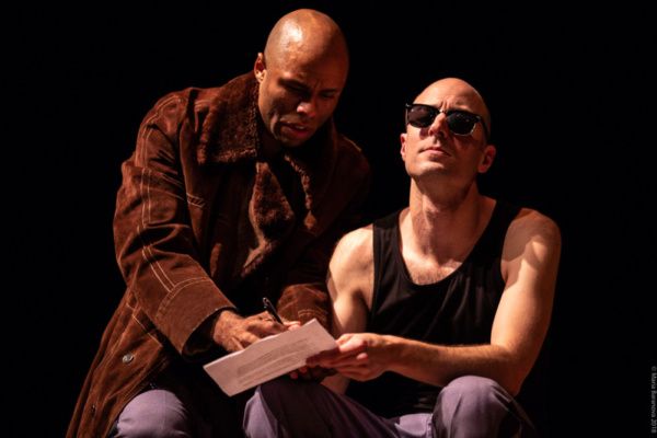 Darian Dauchan and Jon Adam Ross. Photo by Maria Baranova Photography. Photo