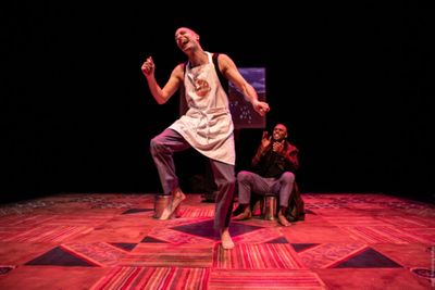 Jon Adam Ross and Darian Dauchan. Photo by Maria Baranova Photography. Photo