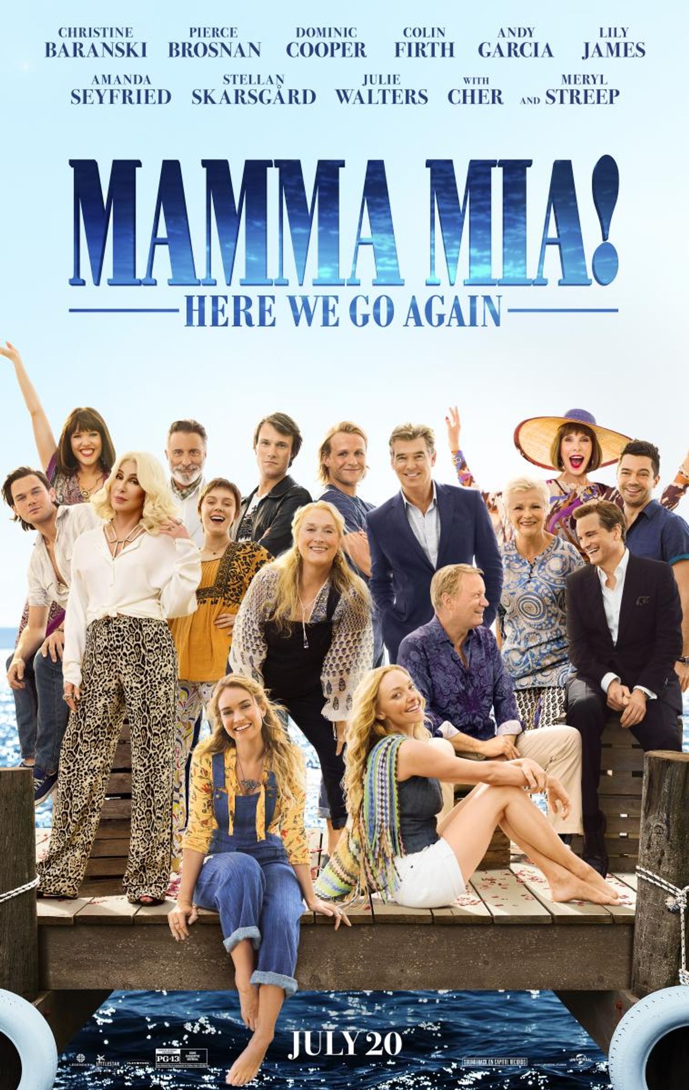 Photo Flash: Check Out the Newly Released Poster for MAMMA MIA! HERE WE GO AGAIN  Image