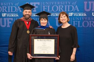 Chita Rivera, Professor Tony Mata, Dean Lucinda Lavelli Photo