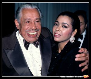 Irene Cara and Cab Calloway attend attend the American Image Awards at Sheraton Hotel in New York City, 1984. @ BroadwayWorld Irene Cara and Cab Calloway attend attend the American Image Awards at Sheraton Hotel Photo