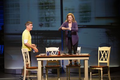 Sean Allan Krill and Elizabeth Stanley  Photo