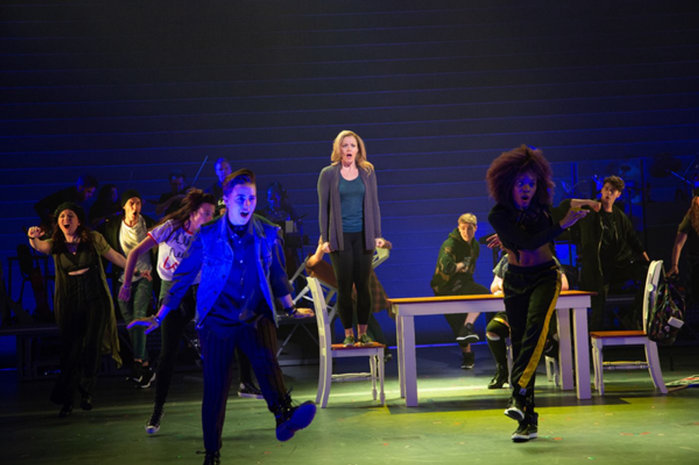Photo Flash: It's More Morissette! First Look at Elizabeth Stanley, Derek Klena & Company in JAGGED LITTLE PILL at the A.R.T. Photo Flash: It's More Morissette! First Look at Elizabeth Stanley, Derek Klena & Company in JAGGED LITTLE PILL at the A.R.T. Image