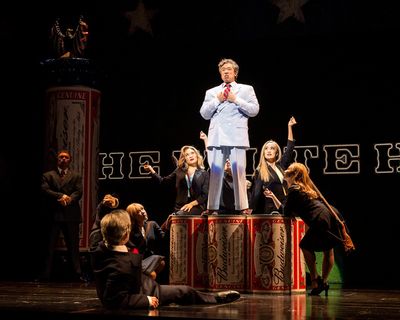 Jon Hoche; Daniel May (facing away); Kendyl Ito; Kristen Faith Oei; Maria-Christina O Photo