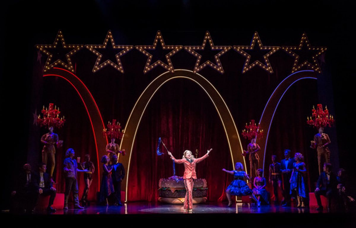 Francis Jue, Conrad Ricamora, Austin Ku, Raymond J. Lee, Jaygee Macapugay, Billy Bustamante, Alyse Alan Louis (center), Maria-Christina Oliveras, Geena Quintos, Paul HeeSang Miller, Jon Hoche, Kristen Faith Oei, Daniel May and Kendyl Ito at 