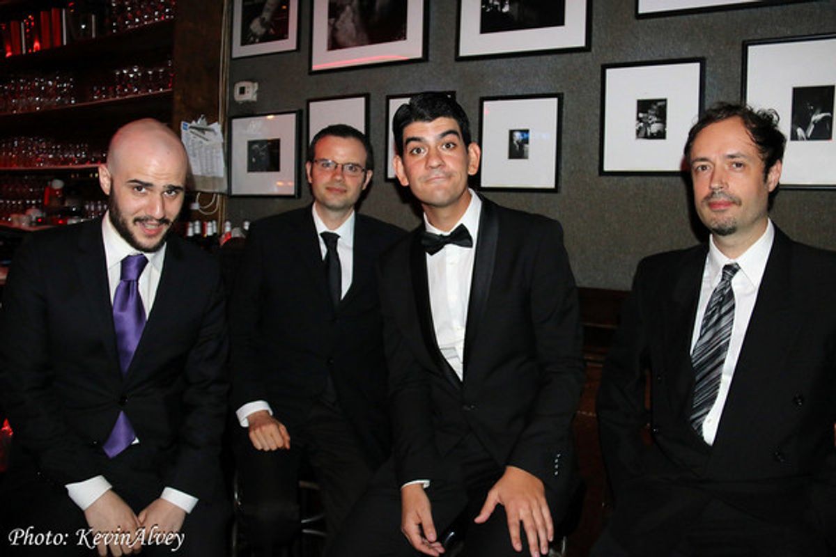 Evan Gregor, David La Moureaux, Josh Plotner at 