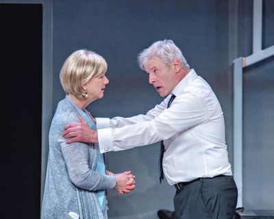 Imogen Stubbs stars with Jonathan Guy Lewis in his new play THE BE ALL AND END ALL at Photo