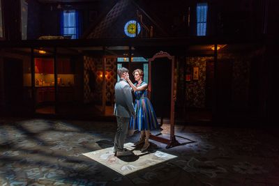 Betsy Morgan as Mrs. Walker, Andy Mientus as Tommy Photo