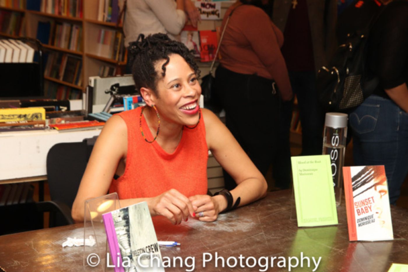 Photo Flash: Dominique Morisseau Visits The Drama Book Shop Photo Flash: Dominique Morisseau Visits The Drama Book Shop Image
