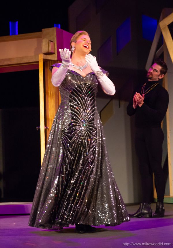 Scott Daniel as Roger deBris and Alex Ringler as Carmen Ghia Photo