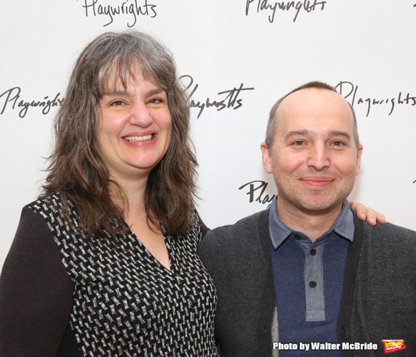 Photo Coverage: Jesse Tyler Ferguson & the Company of Playwrights Horizons' LOG CABIN Meet the Press  Image
