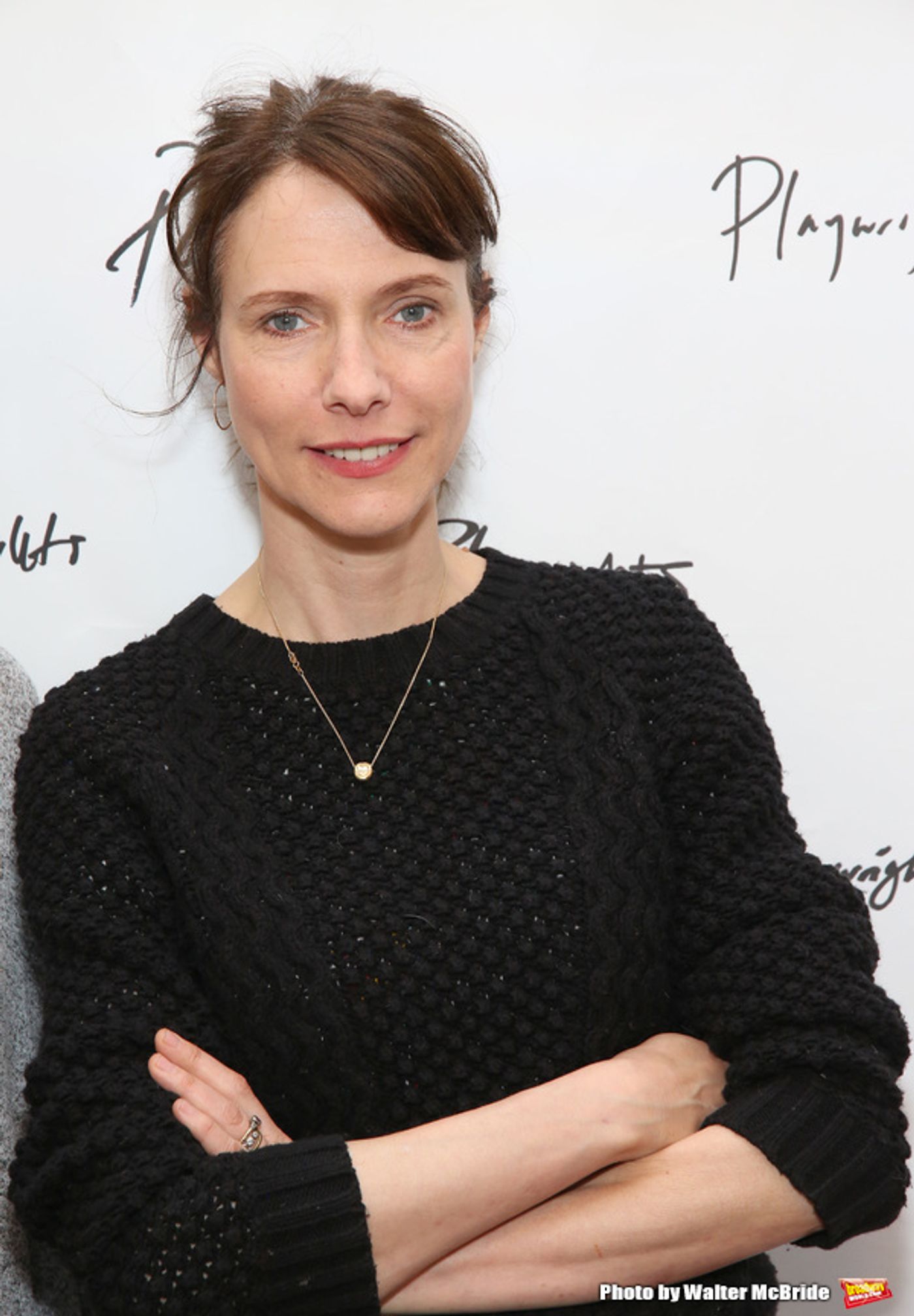 Photo Coverage: Jesse Tyler Ferguson & the Company of Playwrights Horizons' LOG CABIN Meet the Press  Image