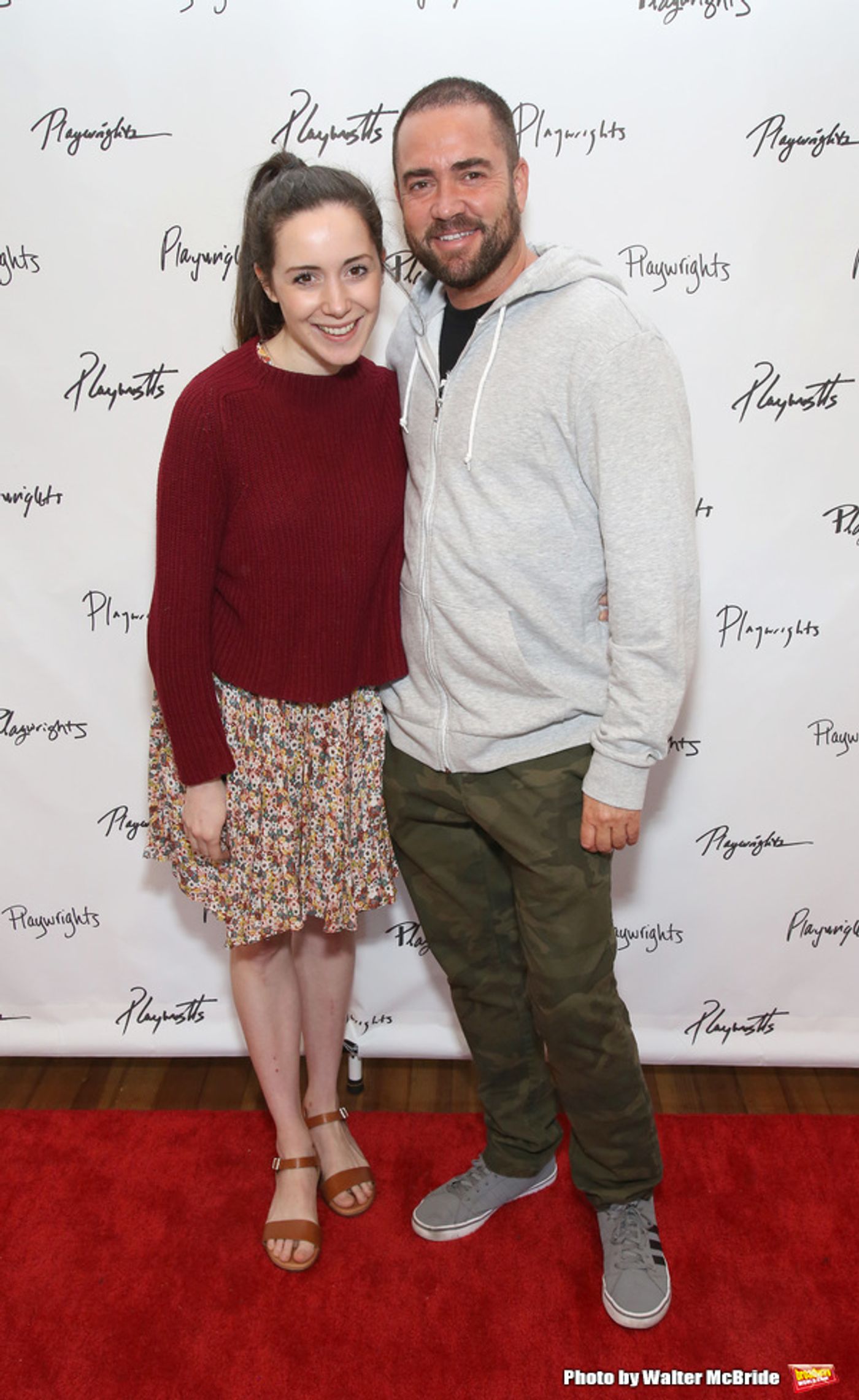 Photo Coverage: Jesse Tyler Ferguson & the Company of Playwrights Horizons' LOG CABIN Meet the Press  Image