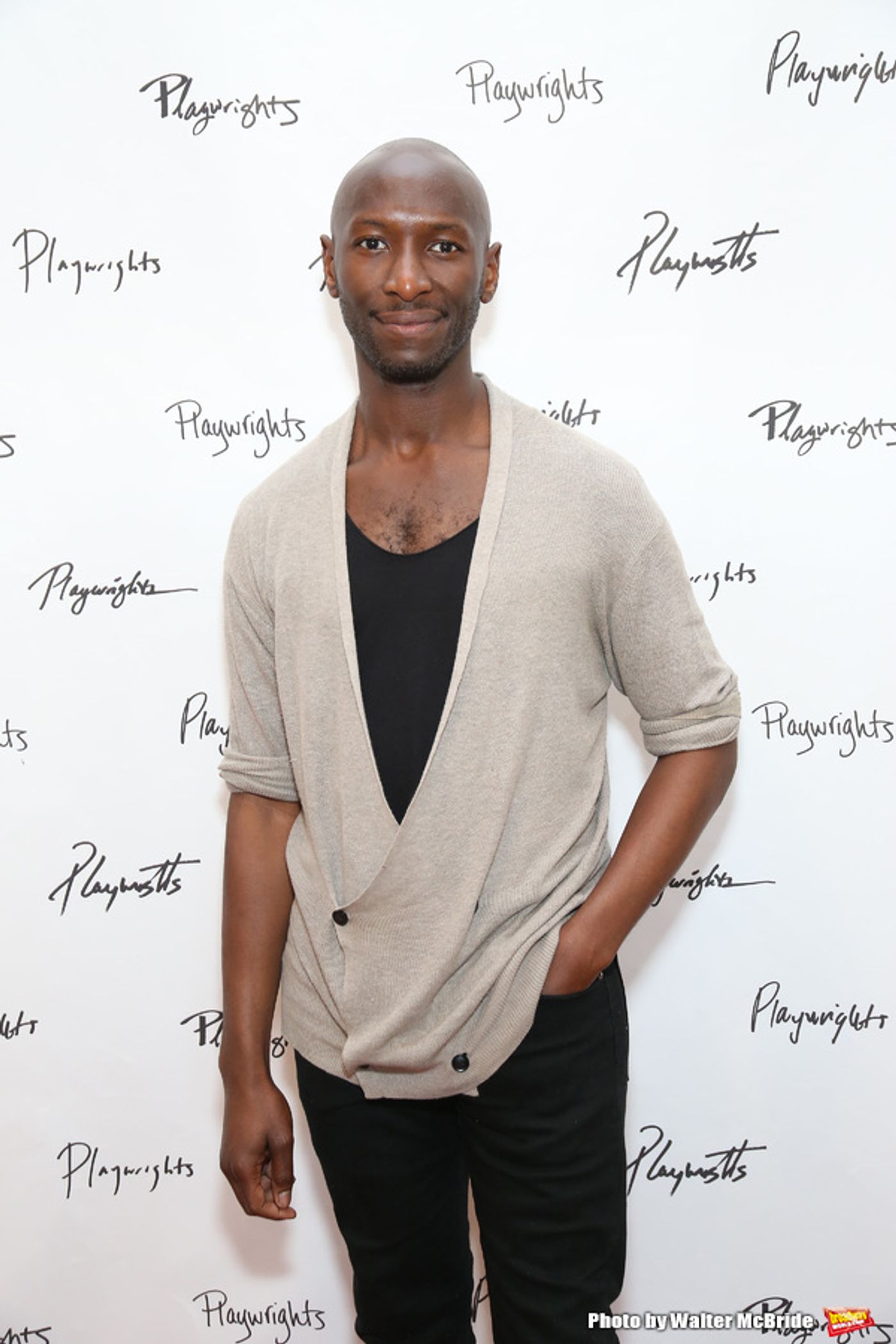 Photo Coverage: Jesse Tyler Ferguson & the Company of Playwrights Horizons' LOG CABIN Meet the Press  Image