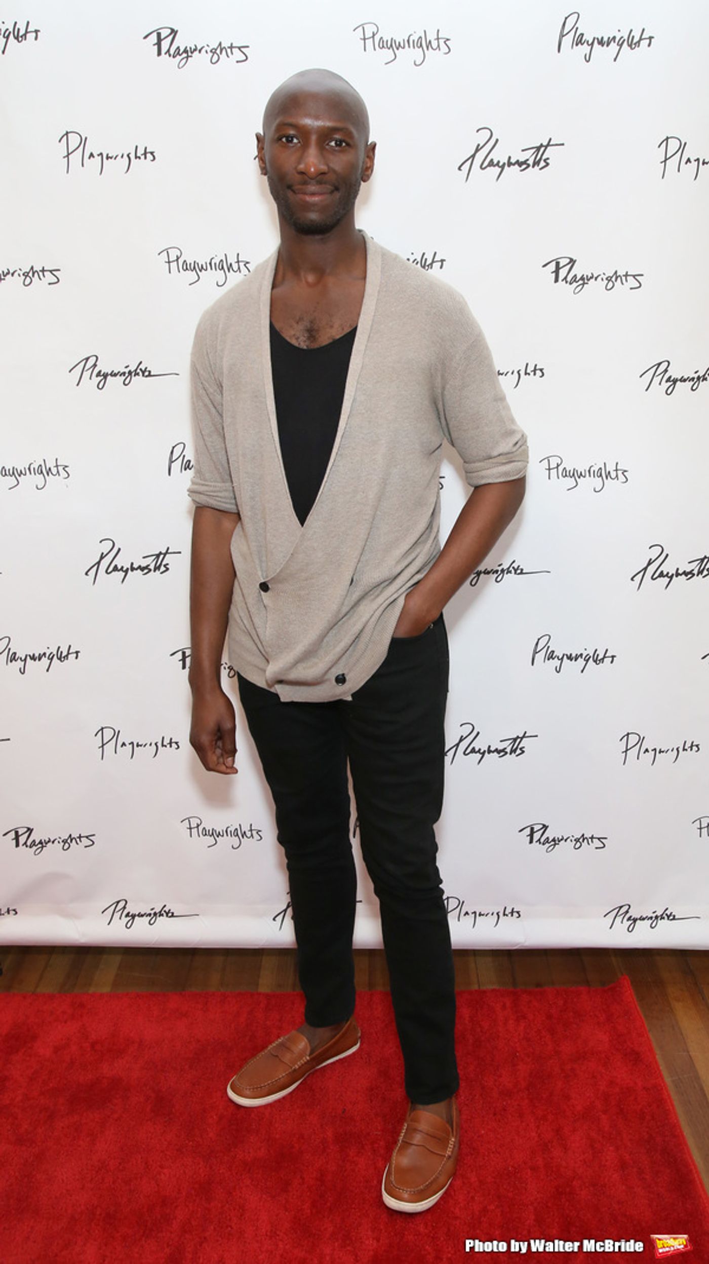 Photo Coverage: Jesse Tyler Ferguson & the Company of Playwrights Horizons' LOG CABIN Meet the Press  Image