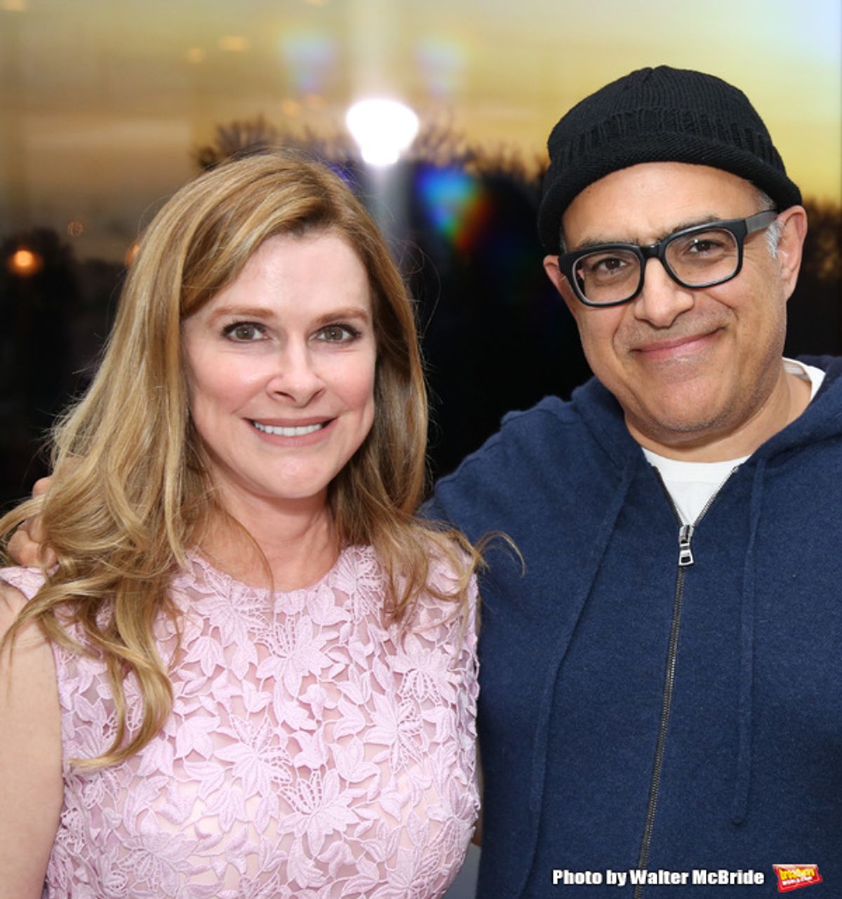 Elizabeth Dewberry and David Yazbek  at 