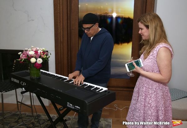 David Yazbek and Elizabeth Dewberry  Photo