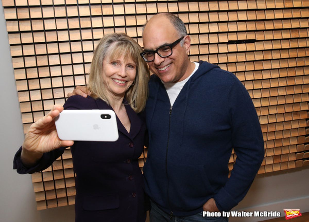 Donna Hanover and David Yazbek  at 