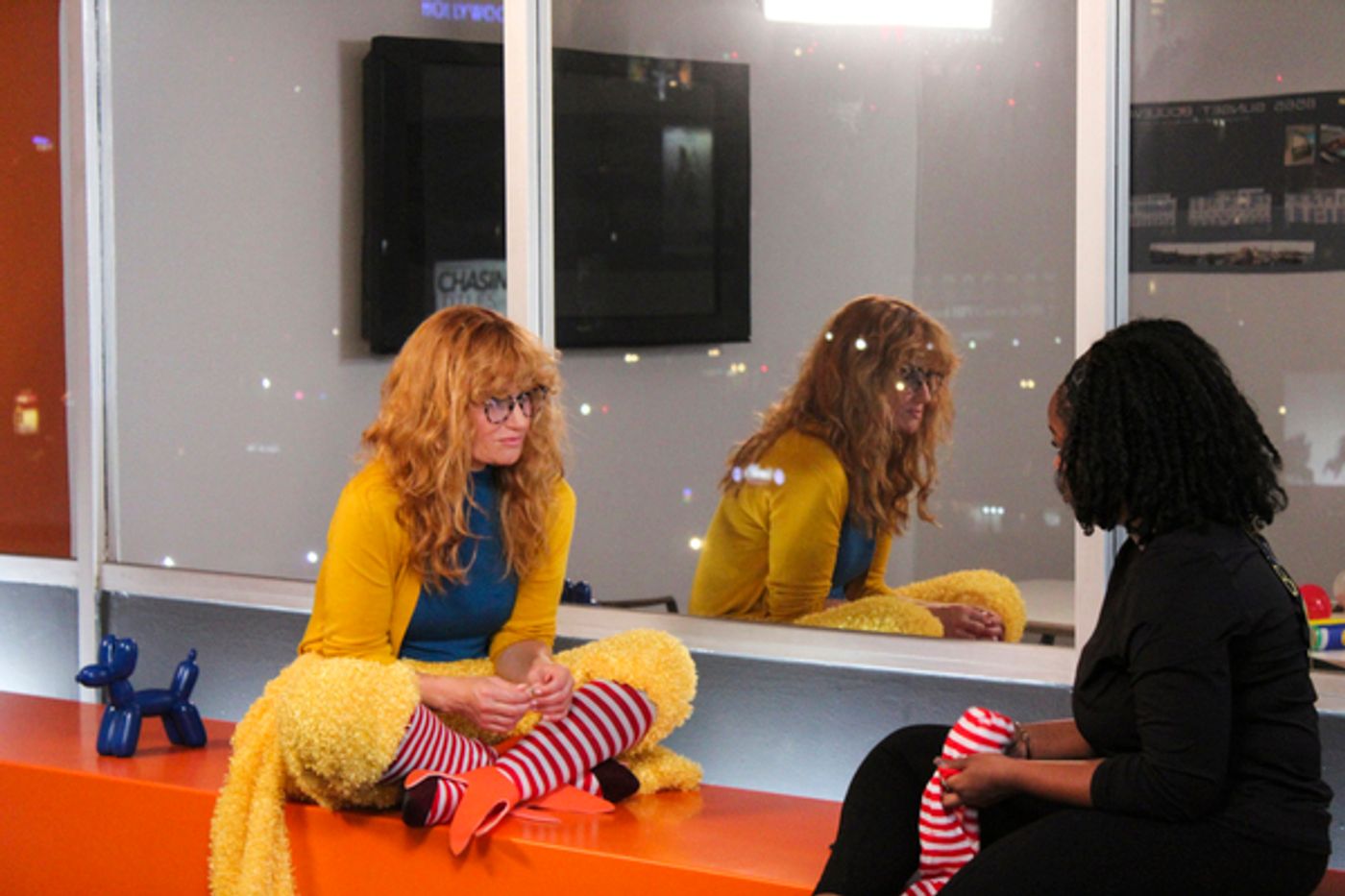 Photo Flash: Broadway Star Idina Menzel Transforms for UNDERCOVER BOSS: CELEBRITY EDITION  Image