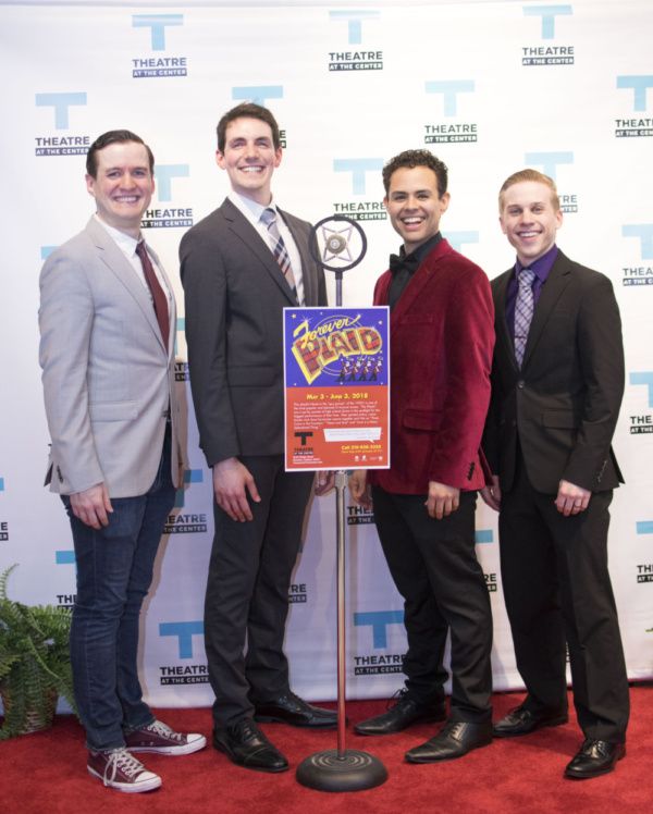Cast members Matt Edmonds, and Adam LaSalle, Yando Lopez and Christopher Ratliff at t Photo