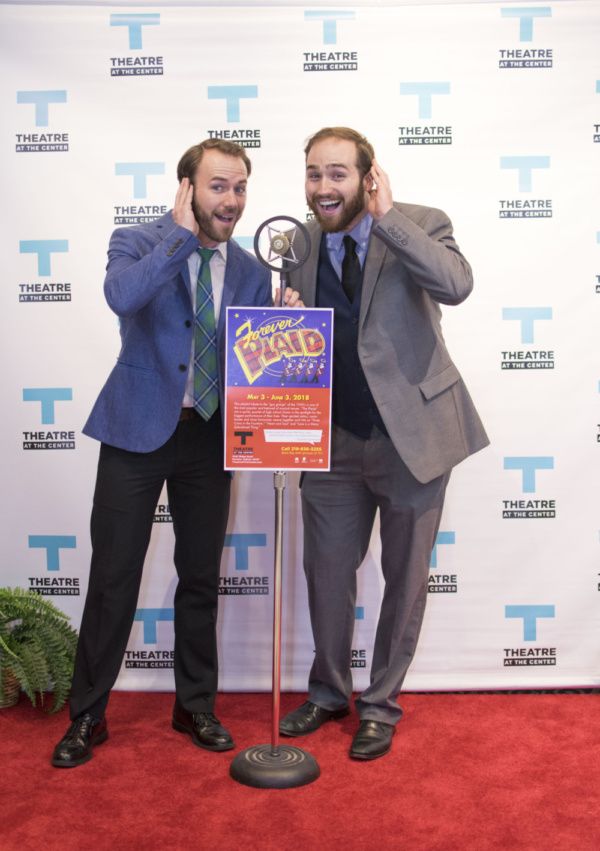Forever Plaid Understudies Tony Carter (left) and Matt Frye (right) at the Opening Ni Photo