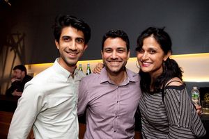Sathya Sridharan, Sanjit De Silva, Deepa Purohit @ BroadwayWorld Sathya Sridharan, Sanjit De Silva, Deepa Purohit Photo