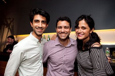 Sathya Sridharan, Sanjit De Silva, Deepa Purohit Photo