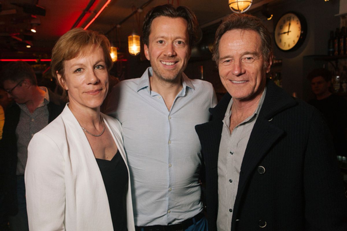 Juliet Stevenson, Jez Bond, Bryan Cranston at 