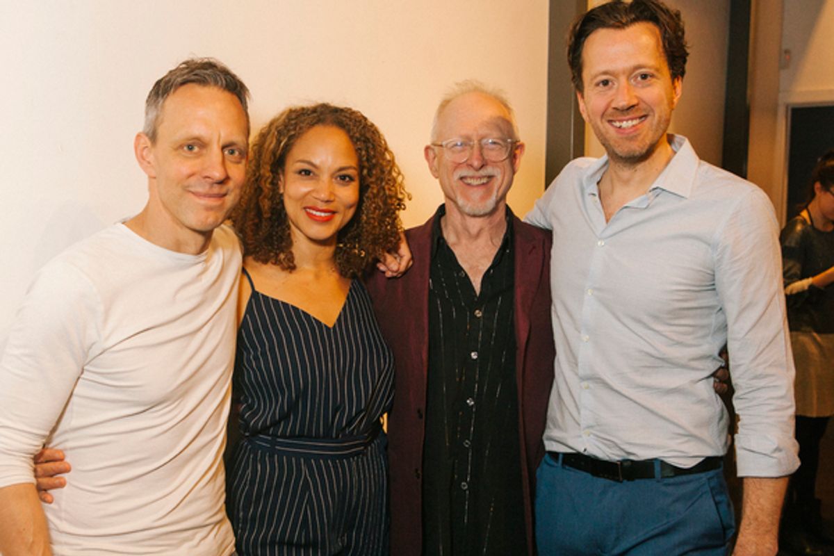 Trevor Whtie, Angela Griffin, Robert Schenkkan, Jez Bond at 
