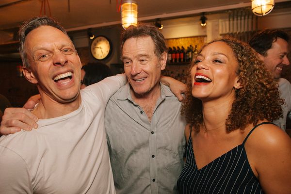 Trevor White, Bryan Cranston, Angela Griffin Photo
