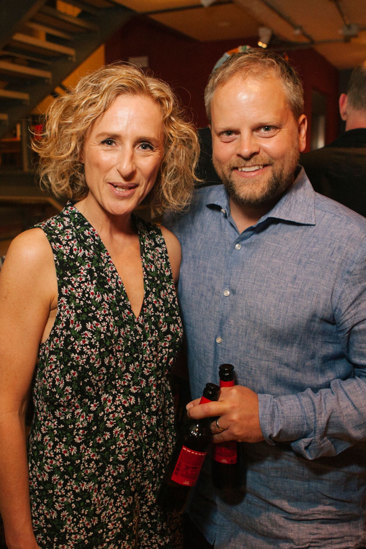 Nicola Stephenson, Owain Arthur at 