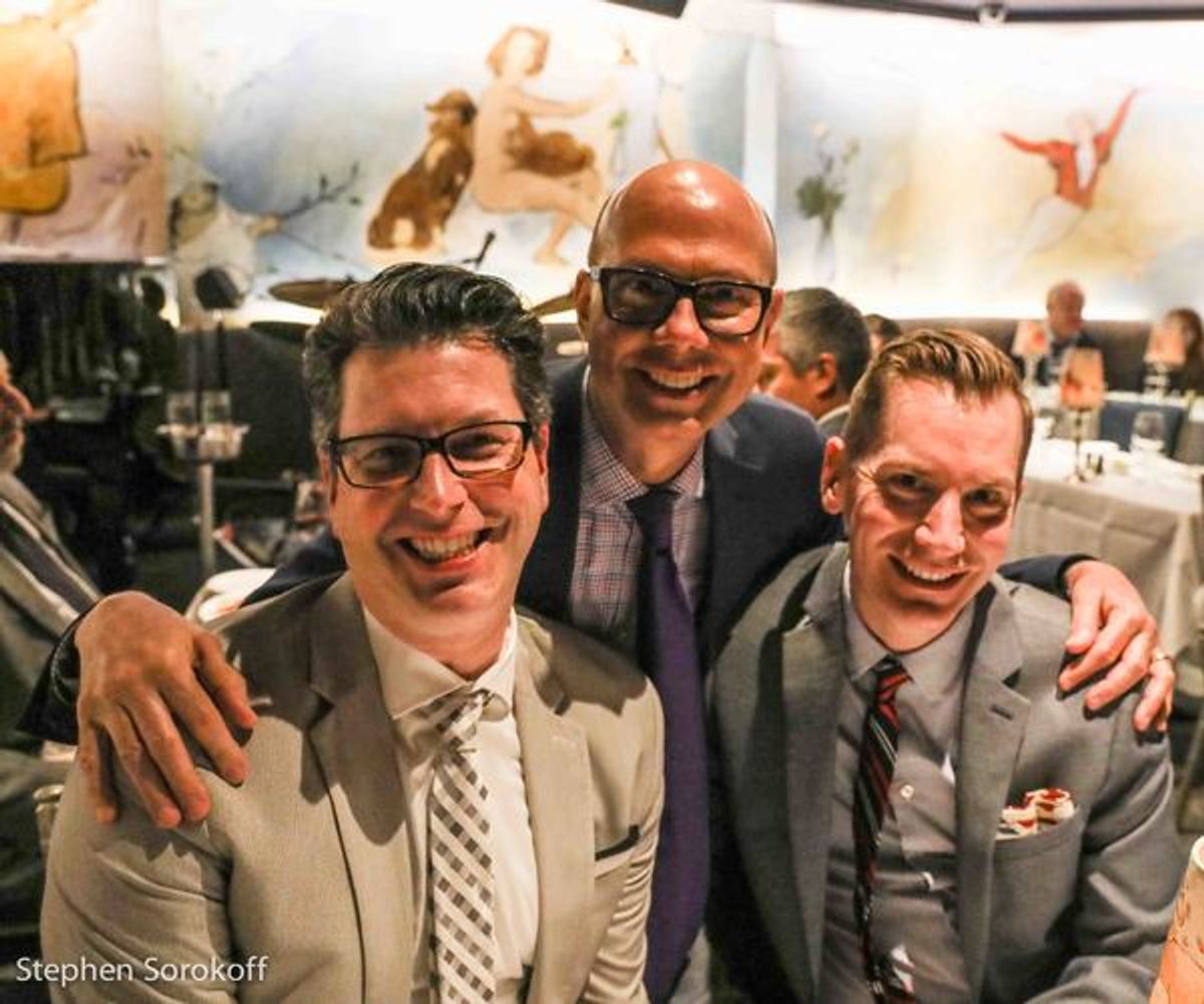 Wayne Grimitter, Richie Ridge, James Barnish at 