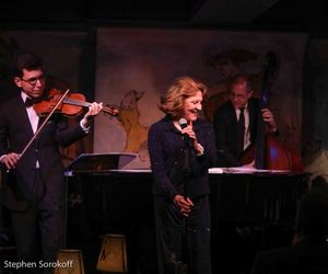 Aaron Weinstein & Linda Lavin @ BroadwayWorld Aaron Weinstein & Linda Lavin Photo