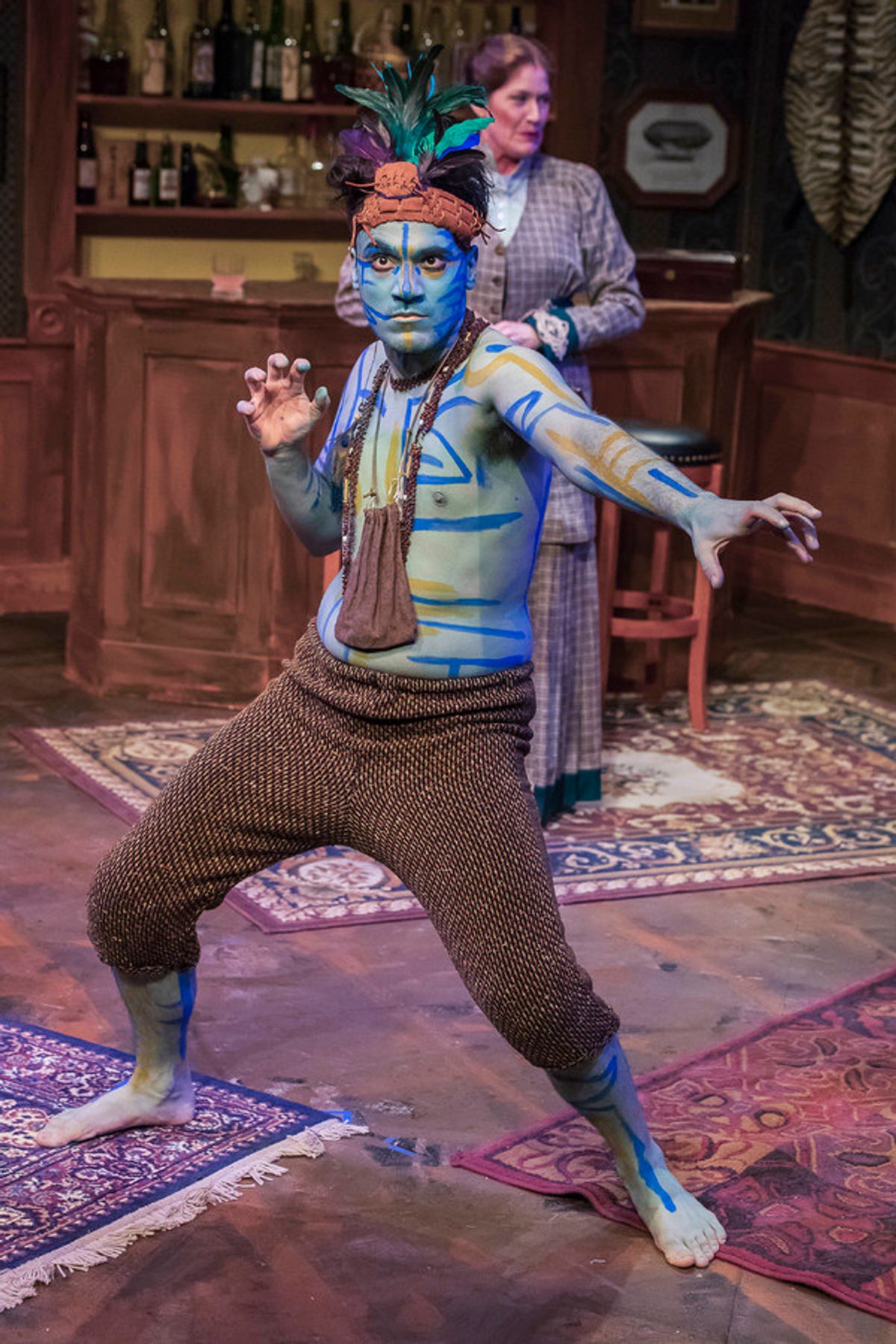 Frank Gasparro, Elizabeth Rude at Citadel Theatre Goes Wild with THE EXPLORER'S CLUB