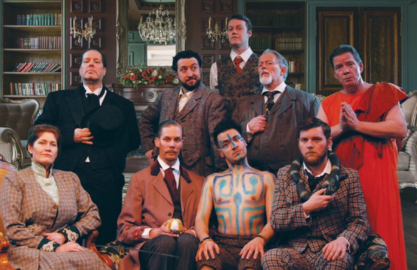 Photo Flash: Citadel Theatre Goes Wild with THE EXPLORER'S CLUB  Image