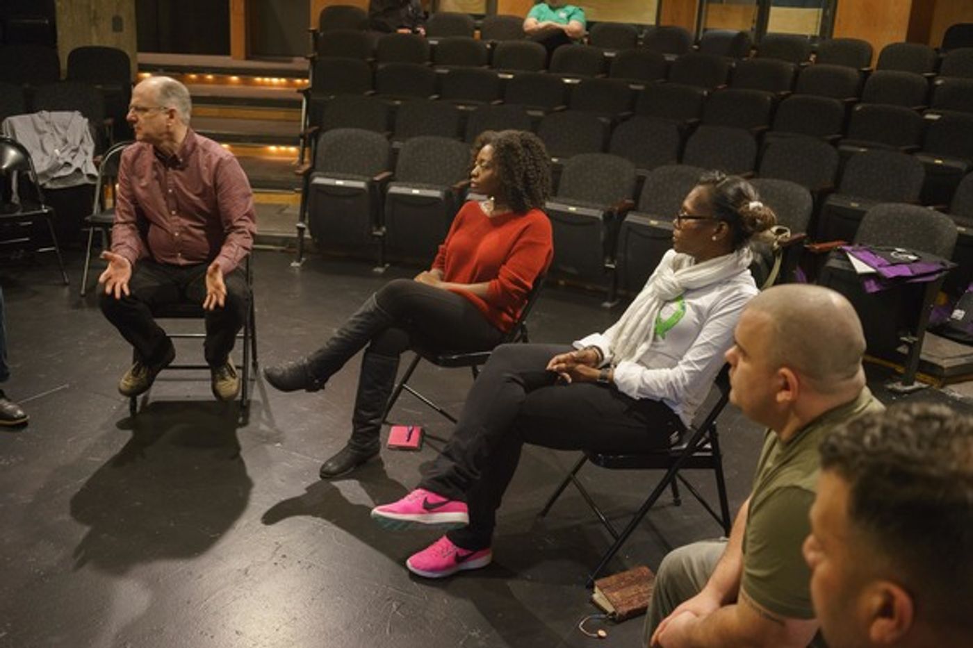 Photo Flash: A Look Inside NEA Funded LIFE STORIES at The Theatre Lab Photo Flash: A Look Inside NEA Funded LIFE STORIES at The Theatre Lab Image