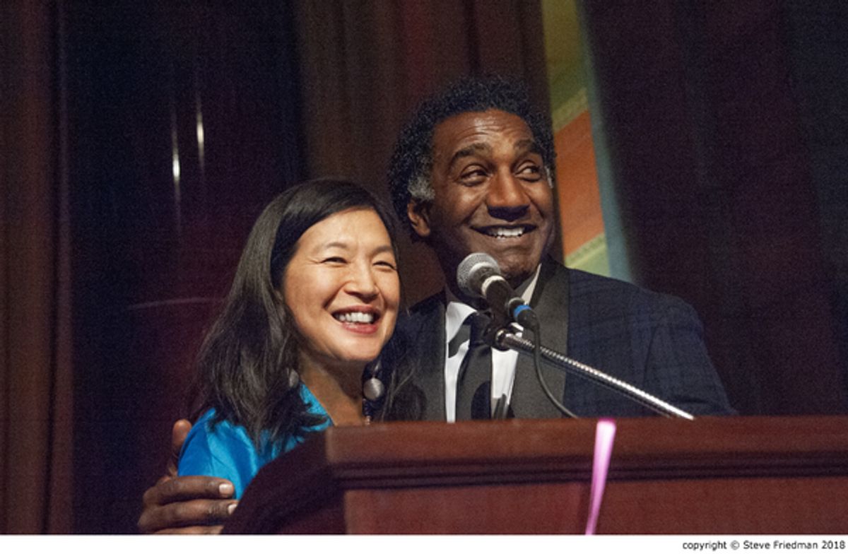 Audrey Wu, Norm Lewis at 