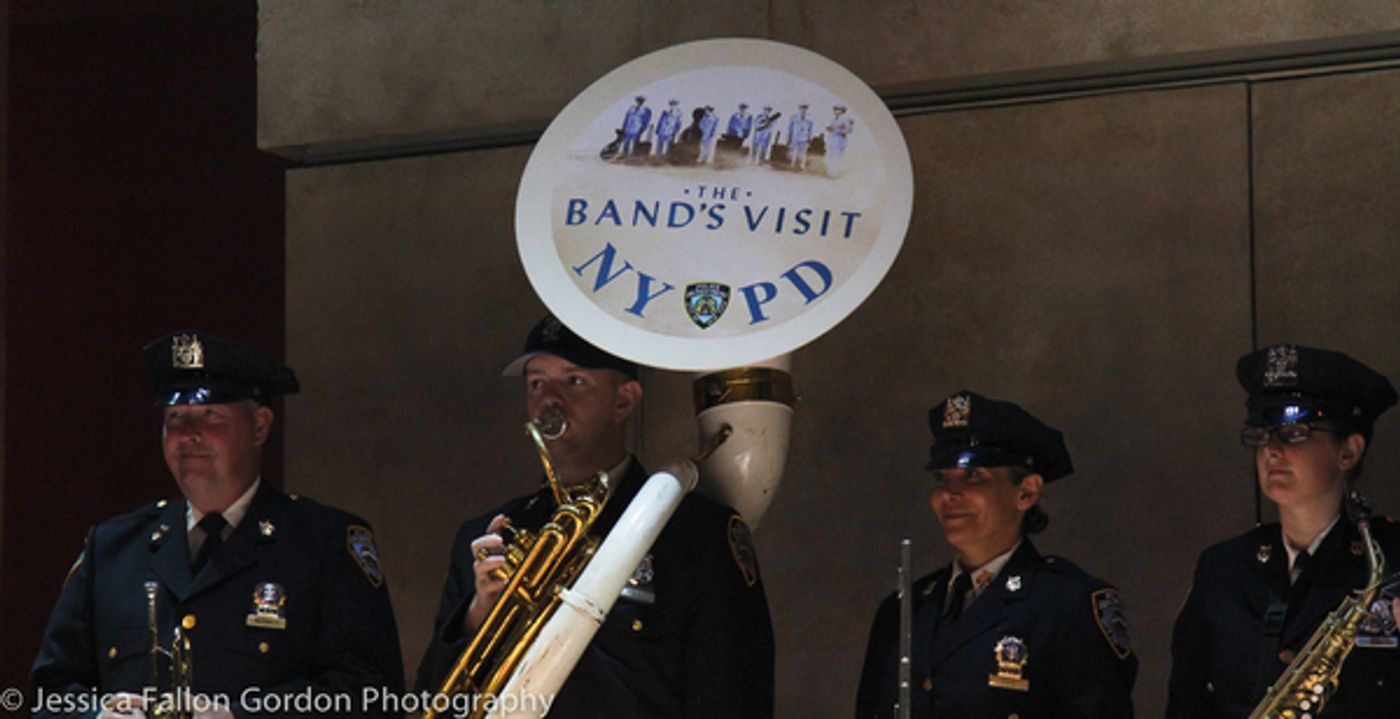 Photo Coverage: The NYPD Band Visits THE BAND'S VISIT Photo Coverage: The NYPD Band Visits THE BAND'S VISIT Image
