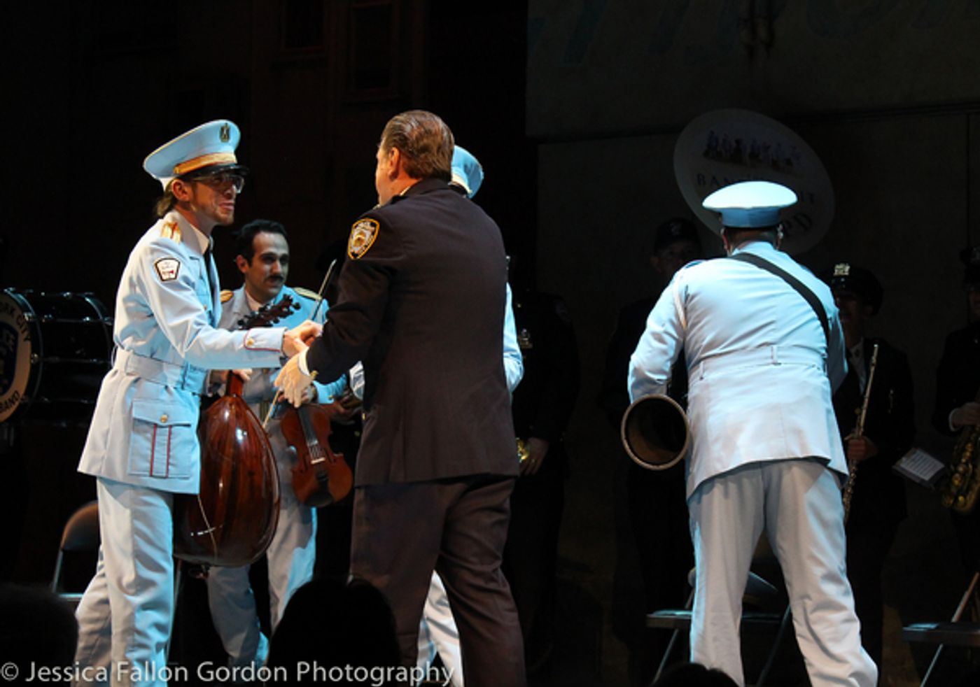 Photo Coverage: The NYPD Band Visits THE BAND'S VISIT Photo Coverage: The NYPD Band Visits THE BAND'S VISIT Image