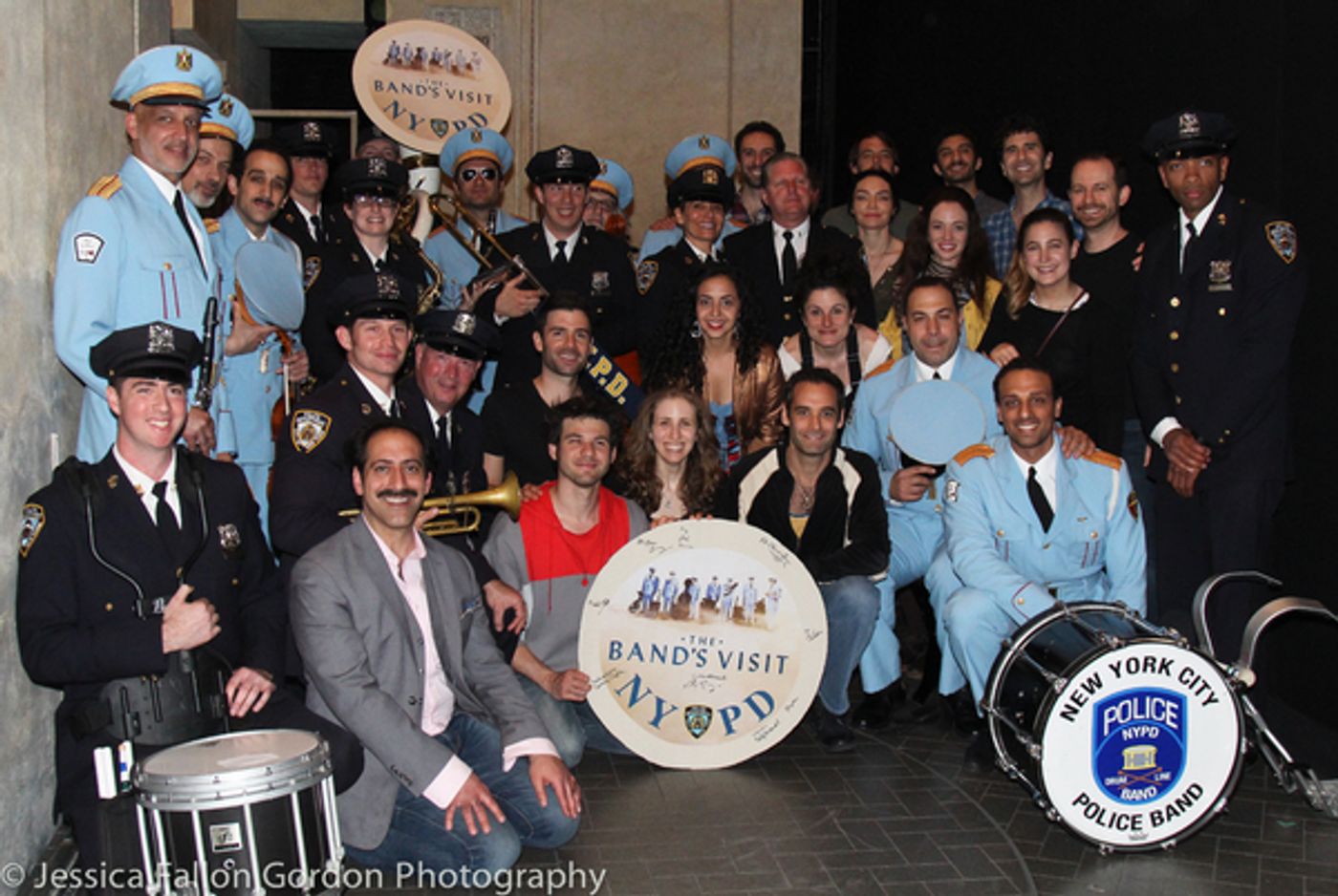 Photo Coverage: The NYPD Band Visits THE BAND'S VISIT Photo Coverage: The NYPD Band Visits THE BAND'S VISIT Image
