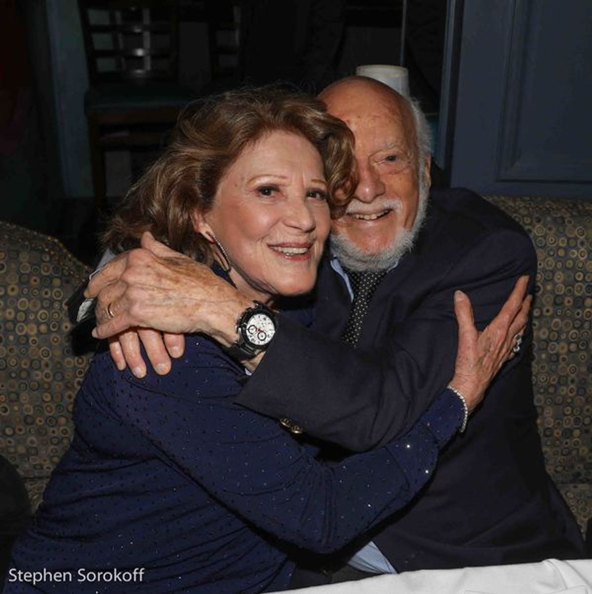 Linda Lavin & Hal Prince at 