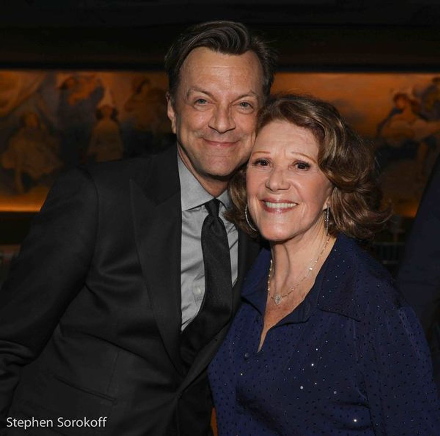 Photo Coverage: Hal Prince Visits Linda Lavin at Cafe Carlyle  Image