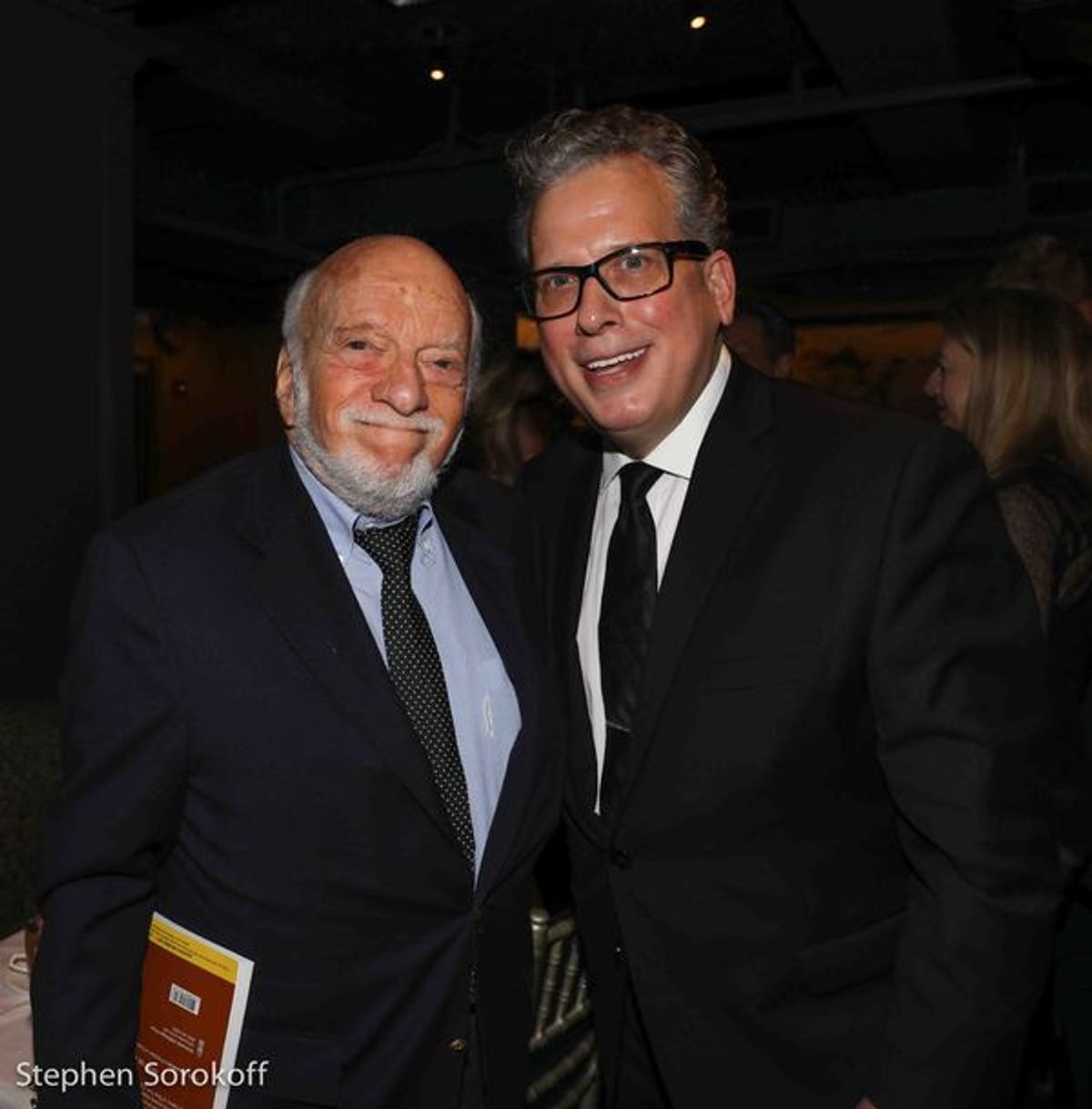Hal Prince & Billy Stritch at 