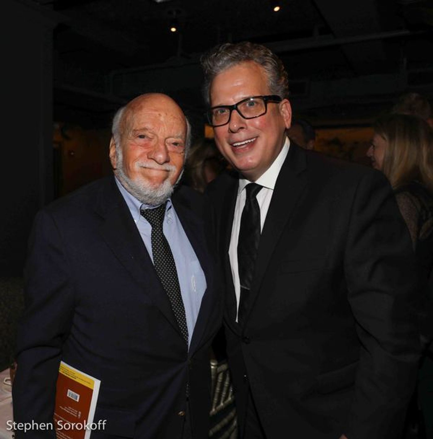 Photo Coverage: Hal Prince Visits Linda Lavin at Cafe Carlyle  Image