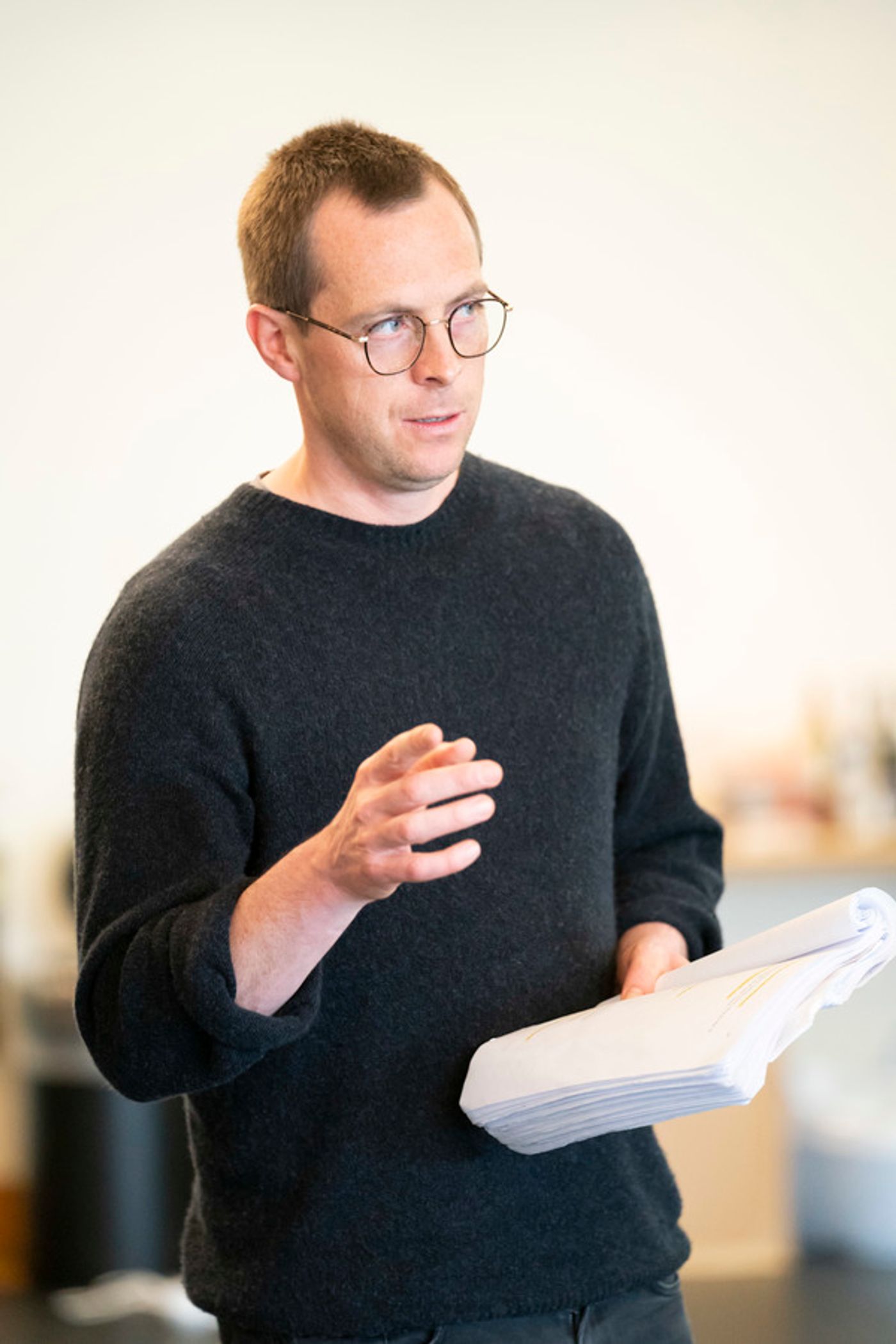 Photo Flash: Inside Rehearsal for the West End Transfer of CONSENT  Image